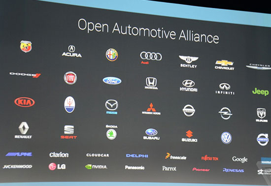 开放汽车联盟已经有超过40家合作伙伴